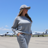 Cool Comfort Light Grey Fly Signature Baseball Hat