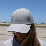 Cool Comfort Light Grey Fly Signature Baseball Hat