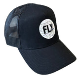 Fly Jet Route Trucker Hat