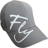 Cool Comfort Stone Grey Fly Signature Baseball Hat