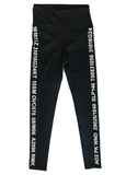METAR Black Performance Leggings