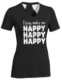 FLYING MAKES ME HAPPY T-SHIRT