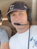 Fly Signature Sun Visor with Custom Tail Number