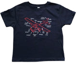 Plane Parts Diagram Kids' T-Shirt