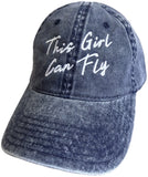 This Girl Can Fly Baseball Hat