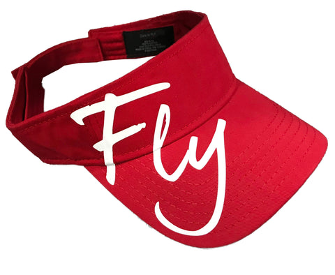 FLY SUN VISOR (RED) - Dare TO FLY™
