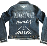 Adventure Awaits Denim Jacket