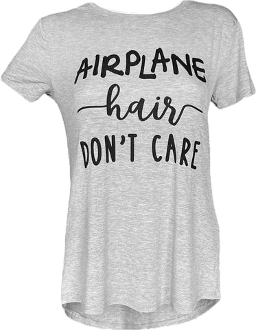 AIRPLANE HAIR DON'T CARE T-shirt