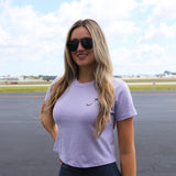Fly Lavender Crop Top