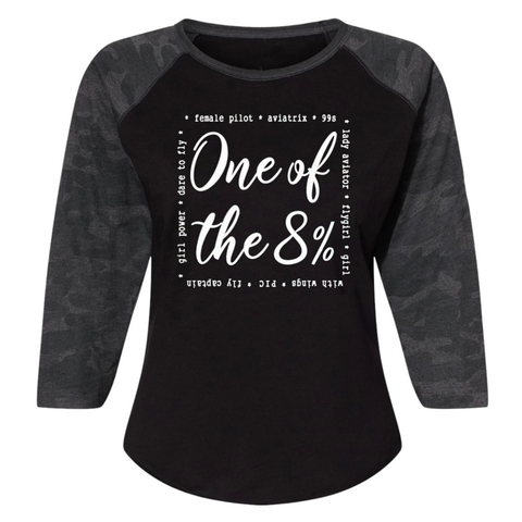 One of the 8% 3/4 Sleeve Top