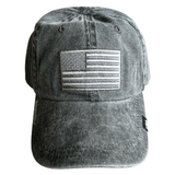 USA Tactical Grey Baseball Hat