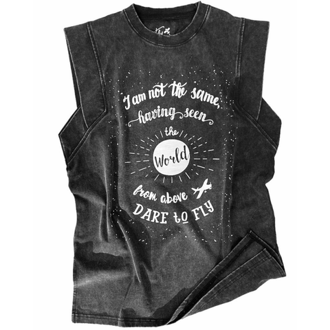 World From Above Tank Top