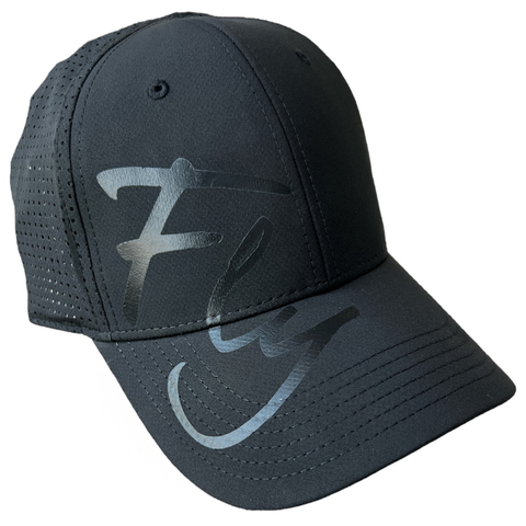 Cool Comfort Fly Signature Black Baseball Hat