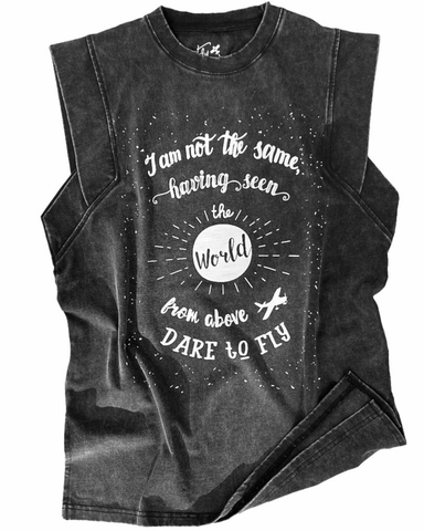 World From Above Tank Top