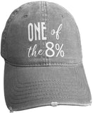 ONE OF THE 8%, FEMALE PILOT HAT