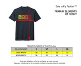 PRIMARY ELEMENTS OF FLIGHT T-SHIRT