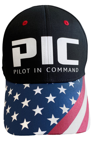 PILOT IN COMMAND HAT