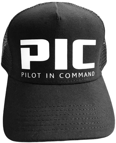 PILOT IN COMMAND HAT